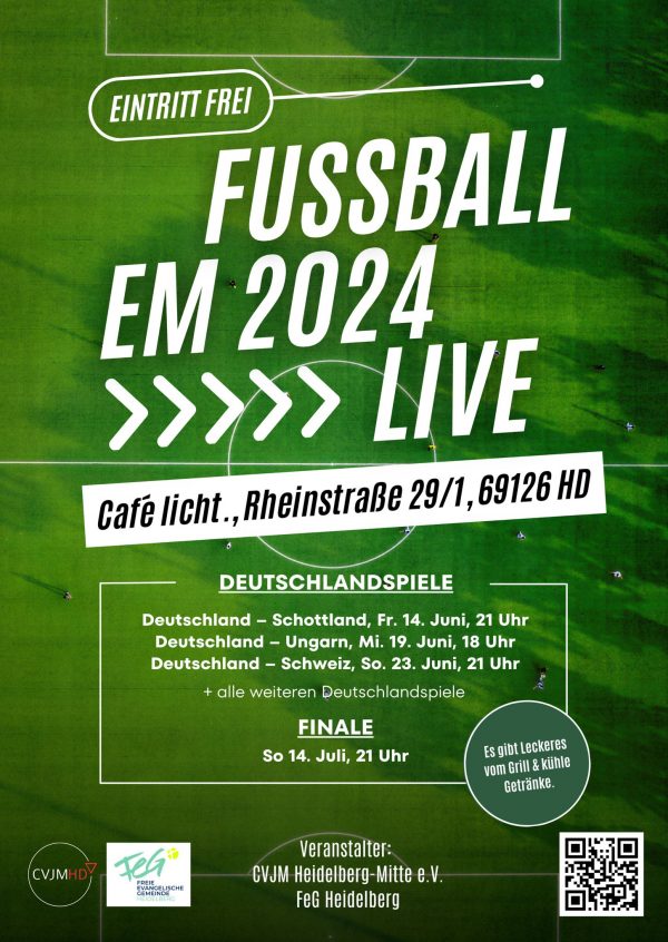Public Viewing zur Fußball EM 2024