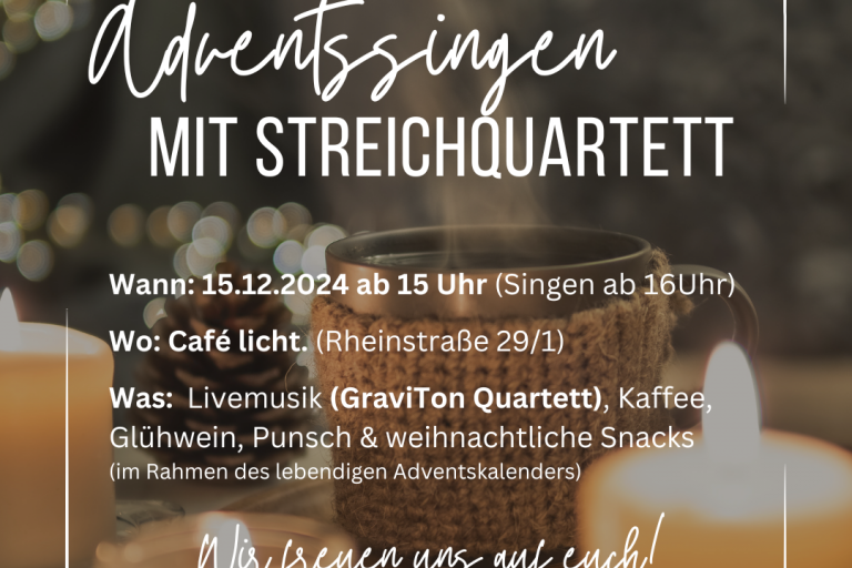 Adventssingen Flyer