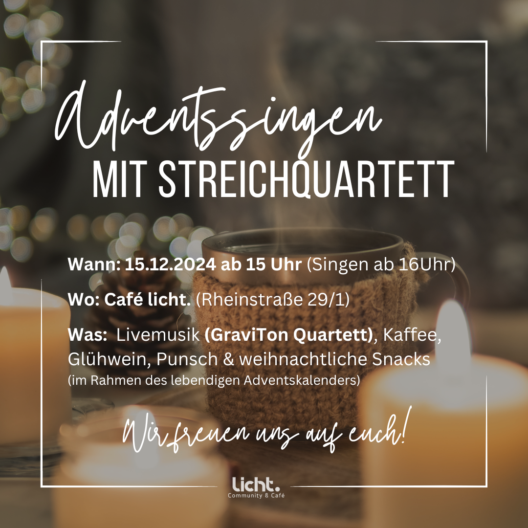 Adventssingen Flyer