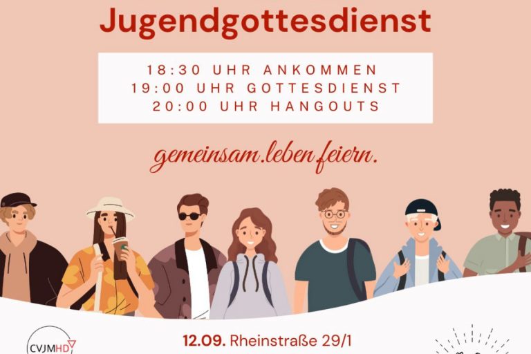 Flyer für BeOne Gottesdienste Q4
